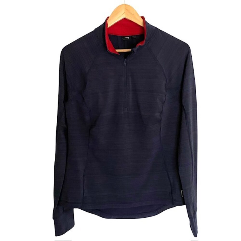 Fila Navy 1/2 Zip Pullover Large